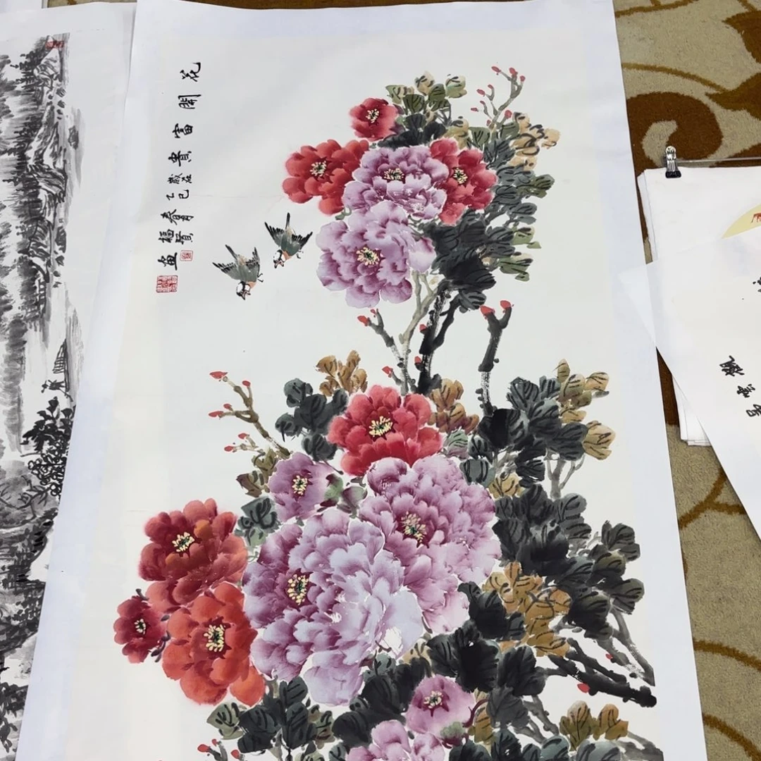 热***K国画李欣主播李欣主播