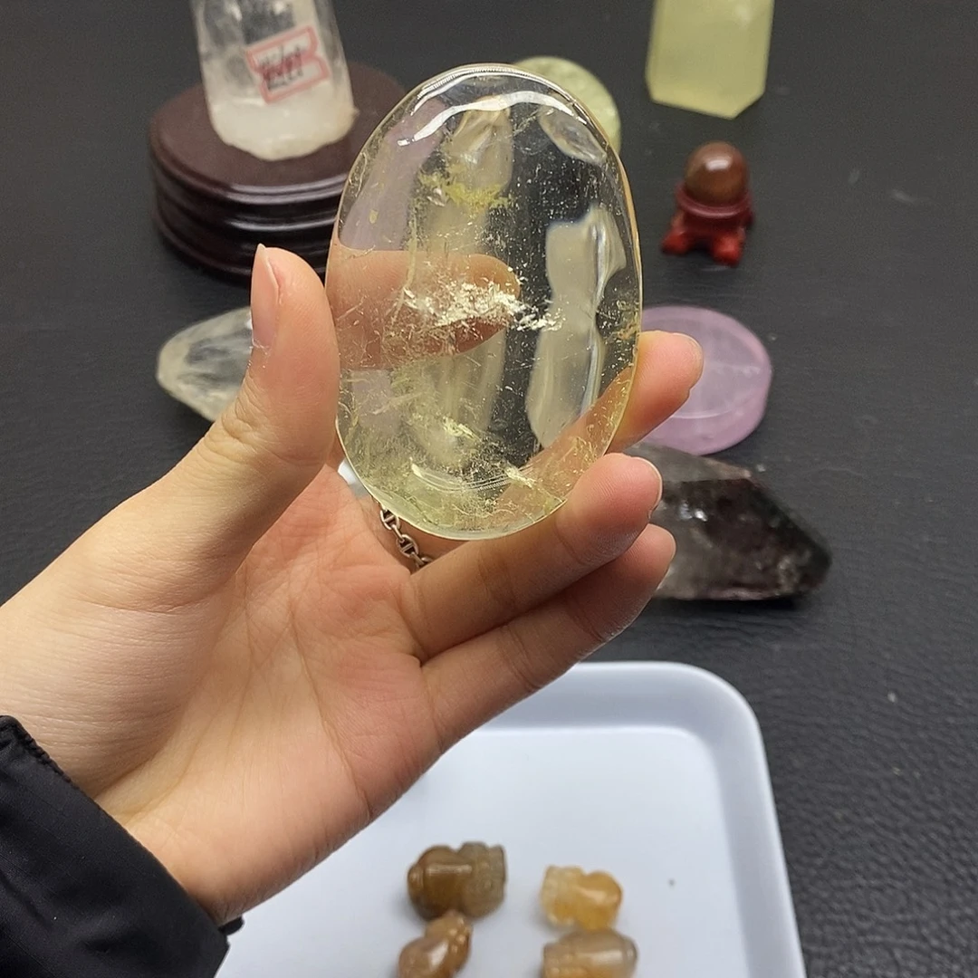 珠宝半成品水晶未镶嵌179水晶石