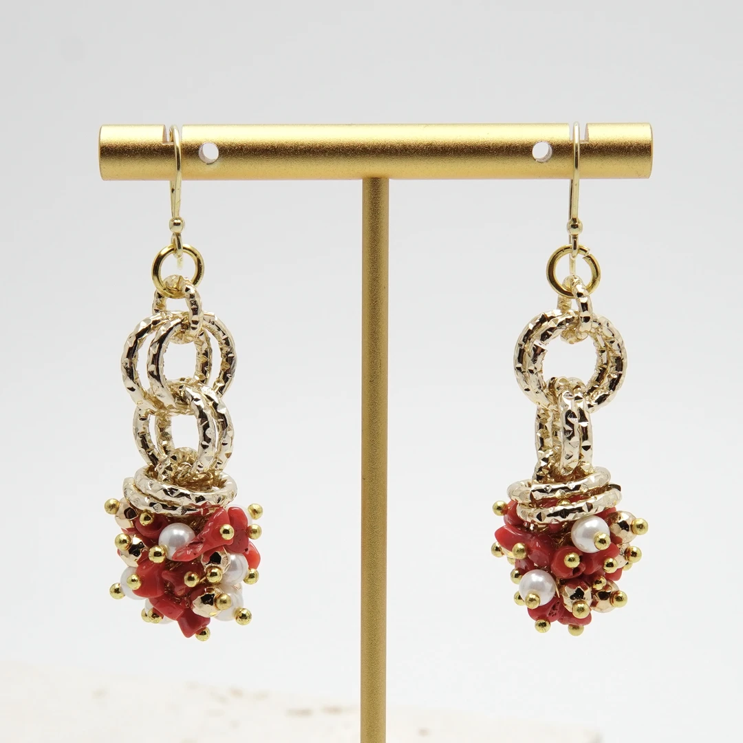 铜合金耳饰 铜合金耳饰 翡冷萃 南部Naples IG家耳饰 IG60-V