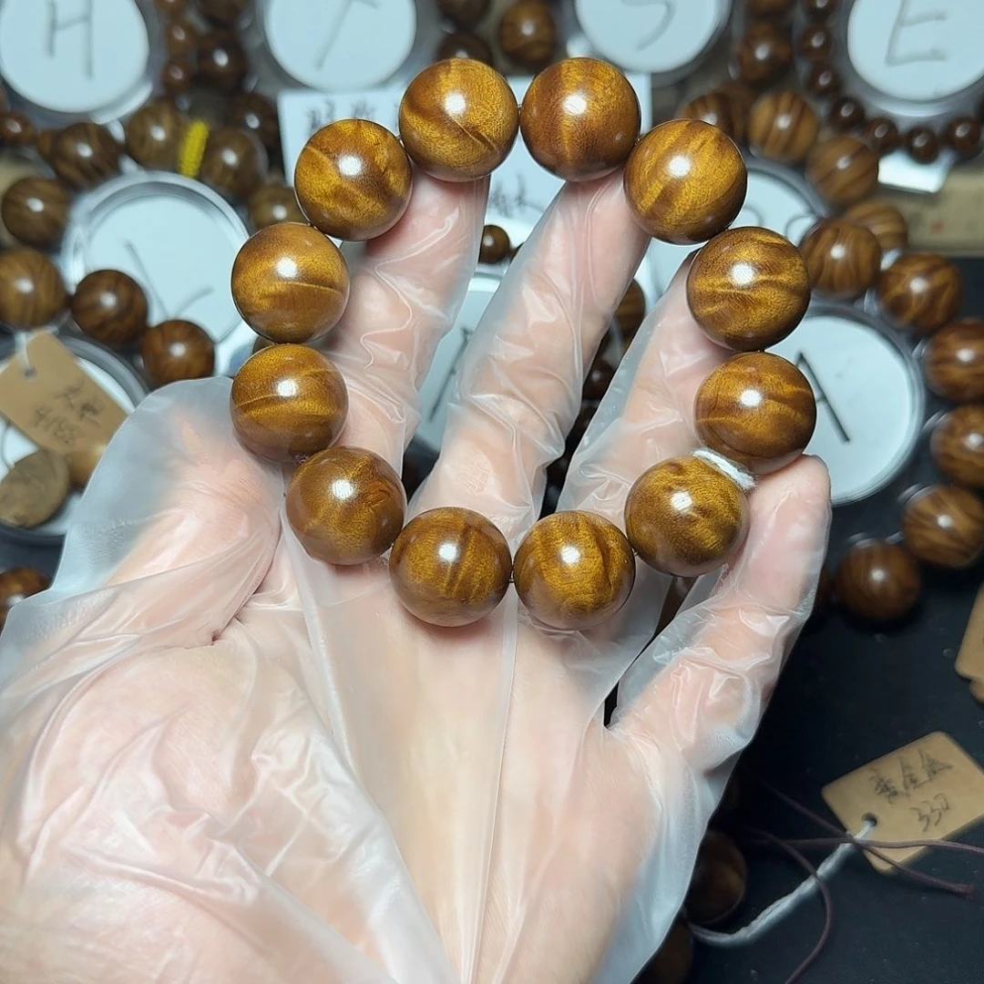 楠木（金丝楠）手串/手链闪电纹