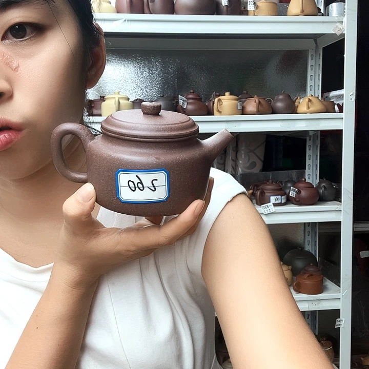 紫砂茶壶紫泥瑕疵260