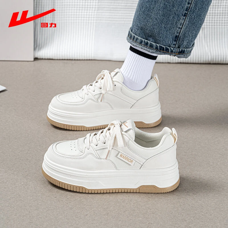 回力小白鞋女2025新款爆款冬百搭网红款厚底休闲运动板鞋女鞋子