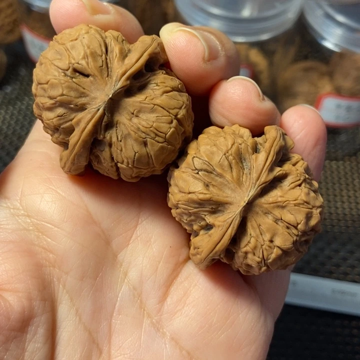 乔***龙文玩核桃吊坠甲骨文