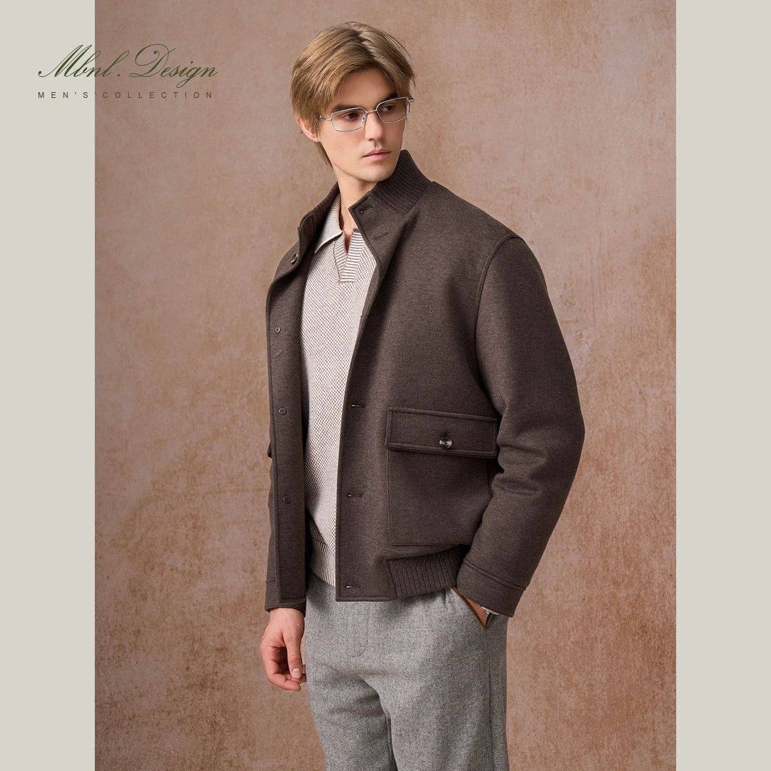 MBNL-F「Texture 纬编」秦磊男装90白鹅绒工艺羽绒服LL-WWT0110