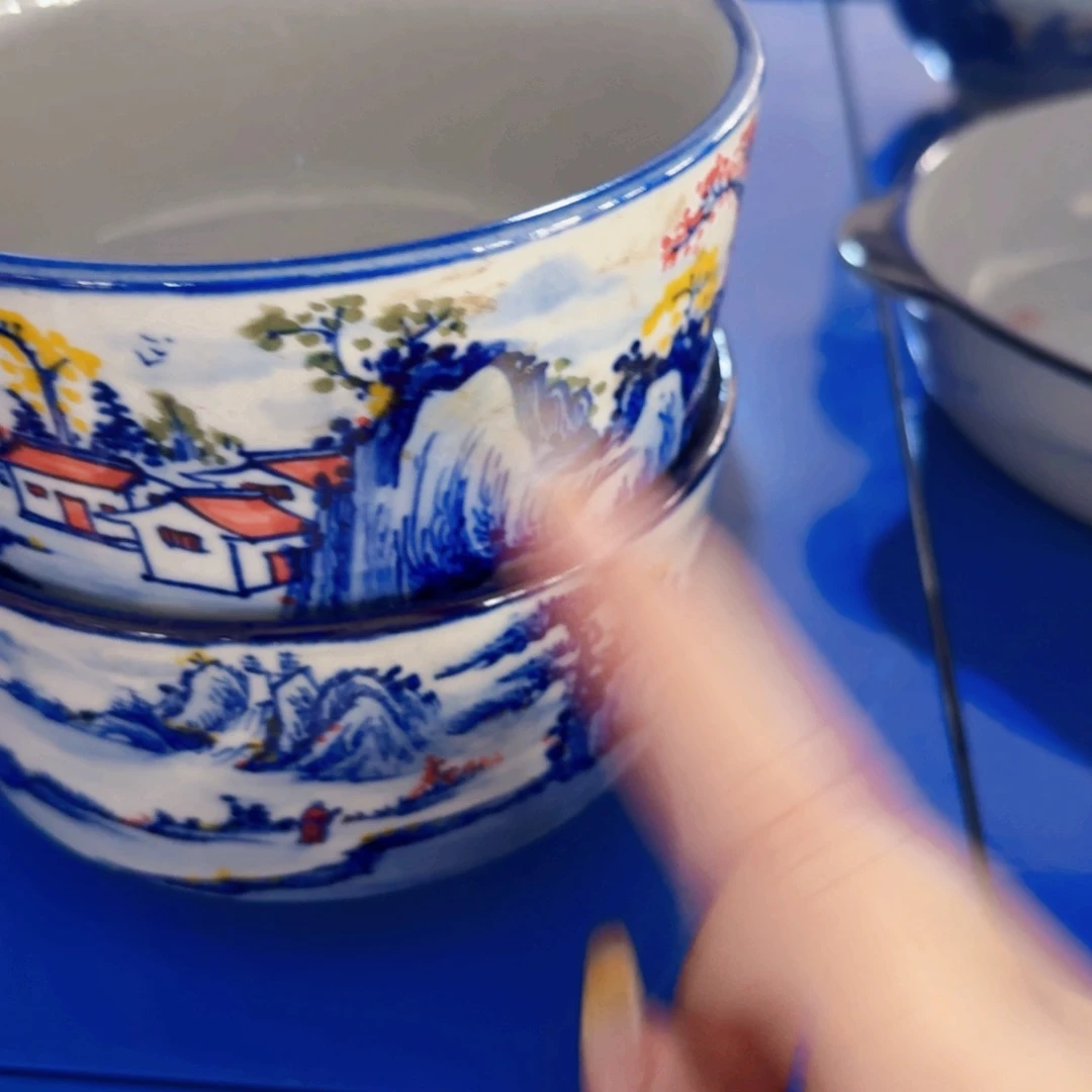 摆件477景德镇老陶泥碗