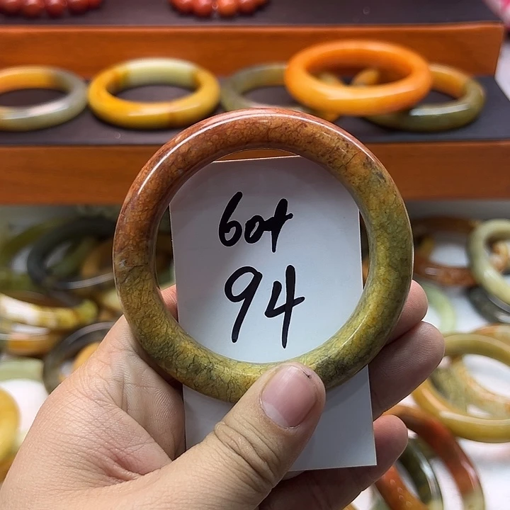 蛇纹石玉合金手镯