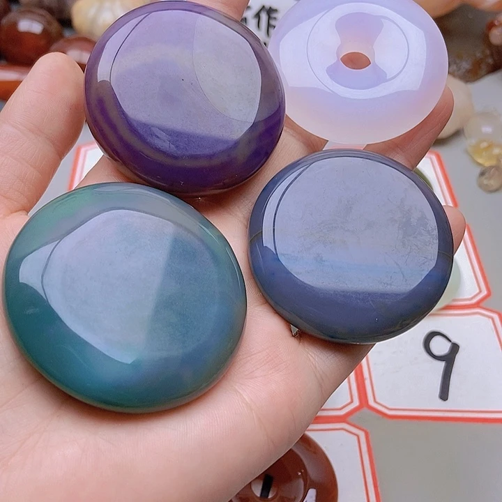 【闪购商品】未镶嵌玛瑙/玉髓珠宝半成品筠*