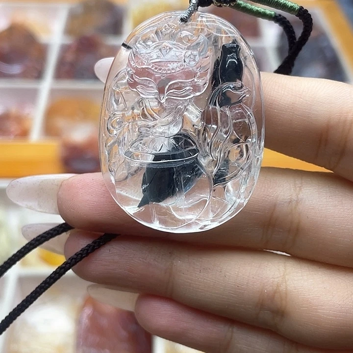 颈饰未镶嵌水晶天然