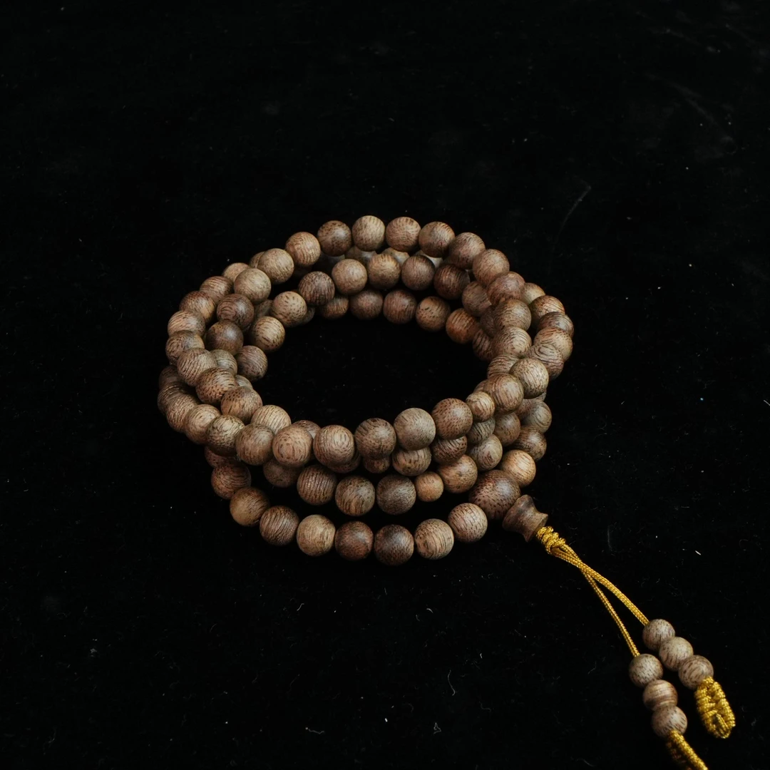 5402 泰国沉香软油蜜棋念珠 0.7x108 12.43g