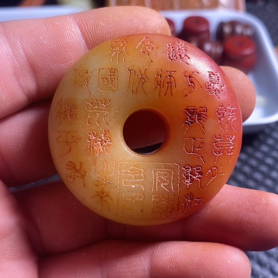 蛇纹石玉合金颈饰