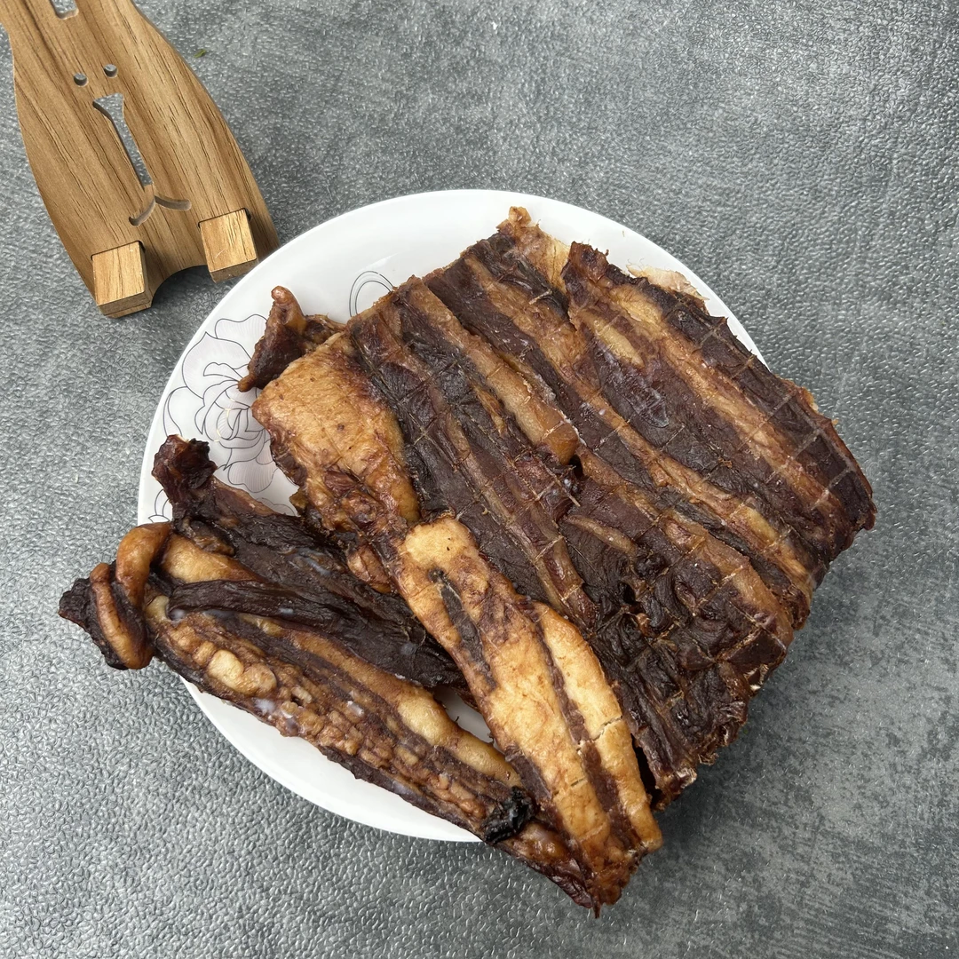 酱油肉农家自制腌腊肉晾晒酱香猪肉五花肉干货500g