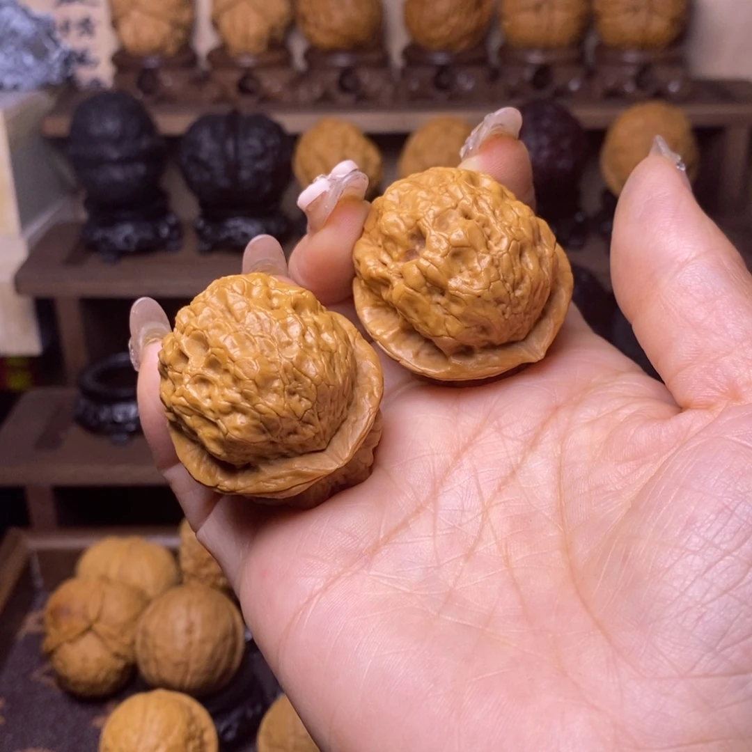 文玩核桃把件X28七星蛤蟆头