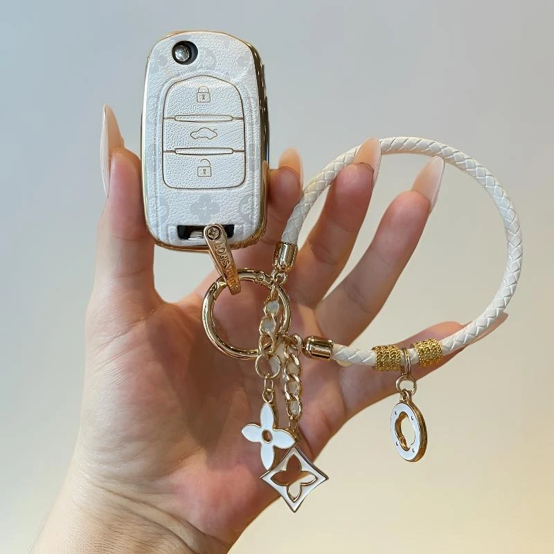 五菱宏光mini钥匙套25款马卡龙miniev宝骏gameboy迷你车包扣 男女