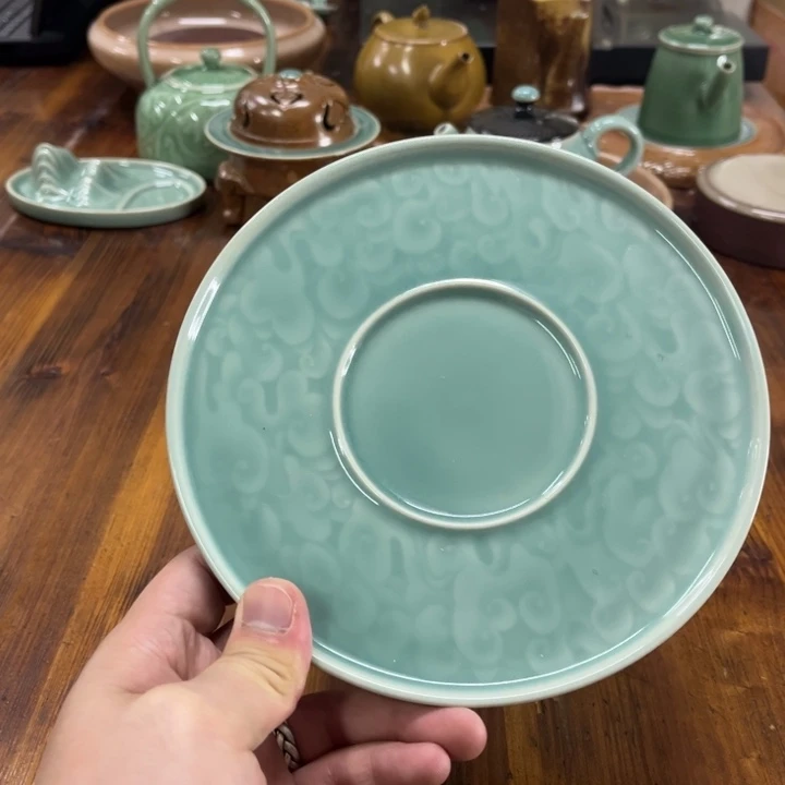 龙泉青瓷茶器微瑕8953