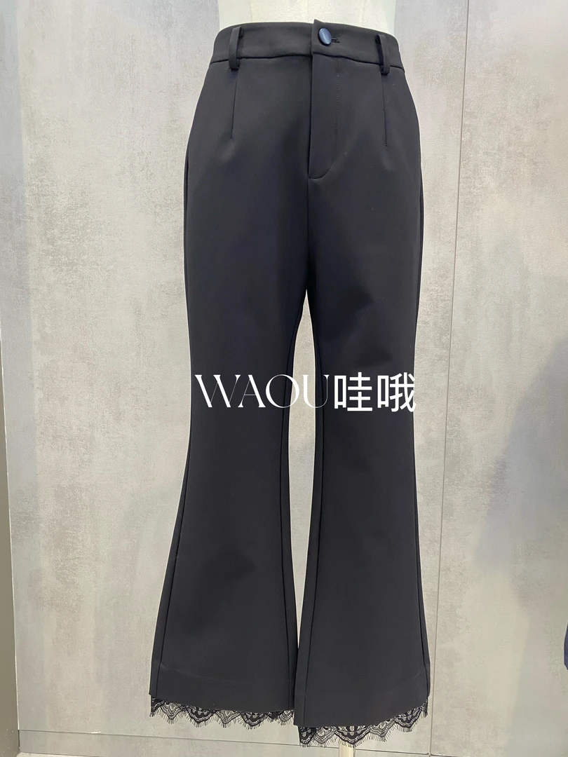 【WAOU】小众设计睫毛裤3117