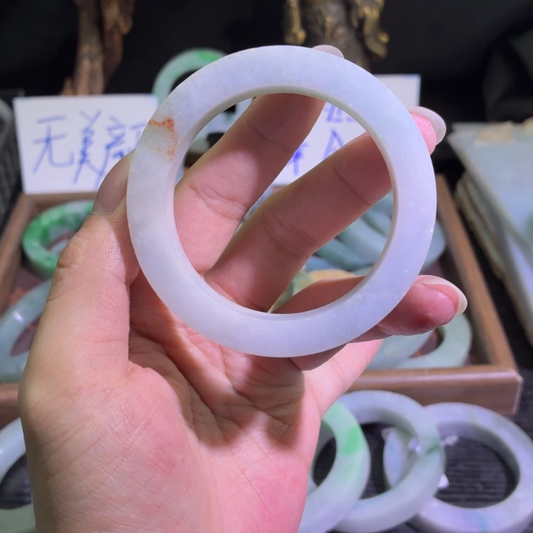 定制翡翠未镶嵌缅甸翡翠A货手镯毛胚定制