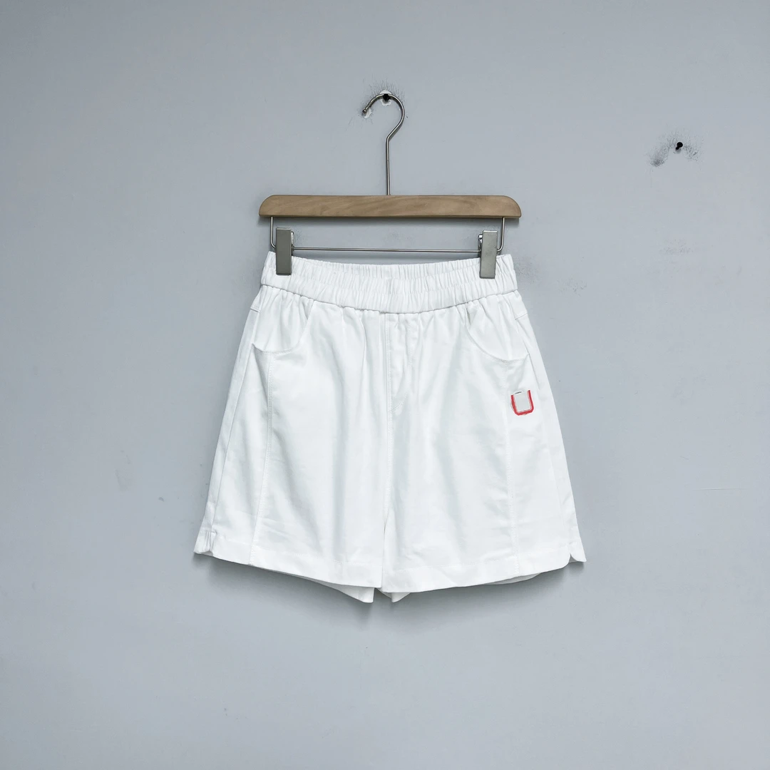108女装短裤白色百搭时尚夏季阔腿宽松短裤
