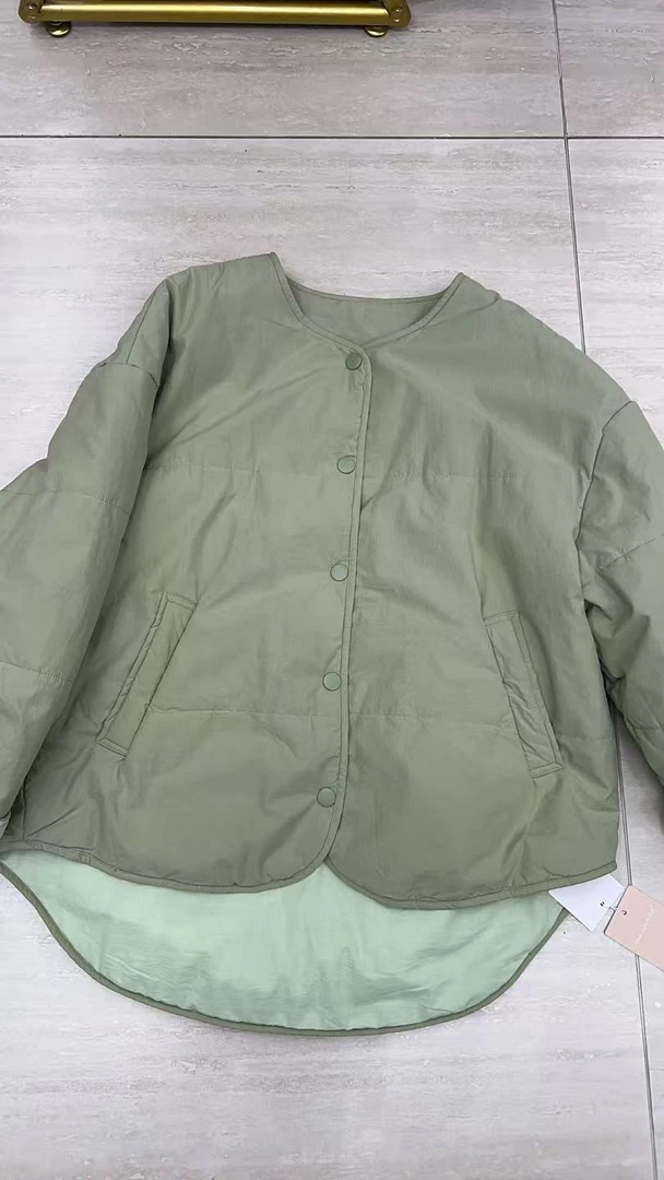 秋季新款女士棉服66558