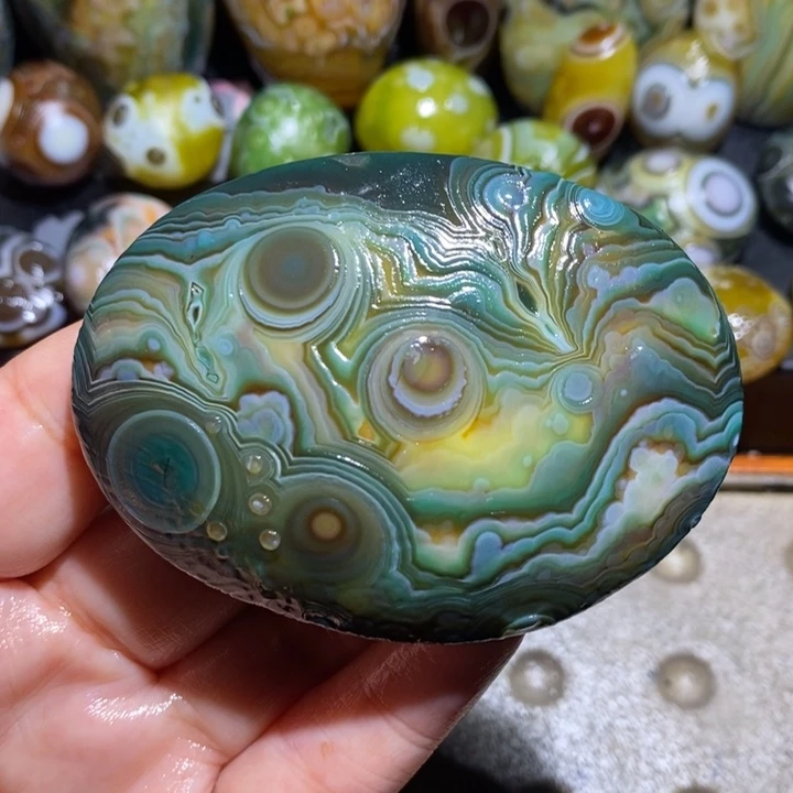 未镶嵌玛瑙/玉髓珠宝半成品124