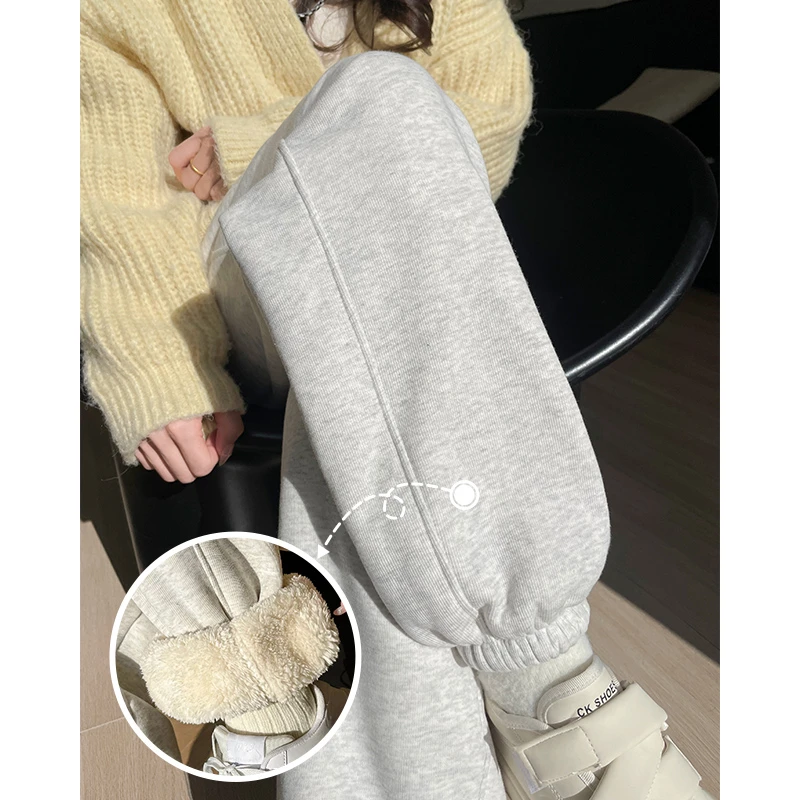 特厚绒束脚卫裤！48小时现货现发！售完无补 手慢无！