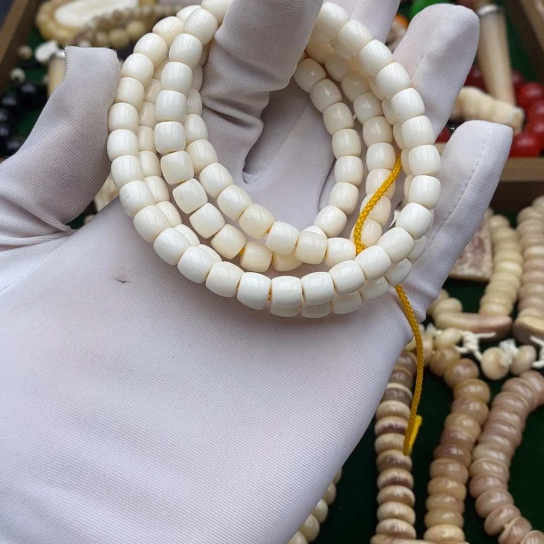 手串/手链驼骨不退不换有微棕8×7鹿角骨