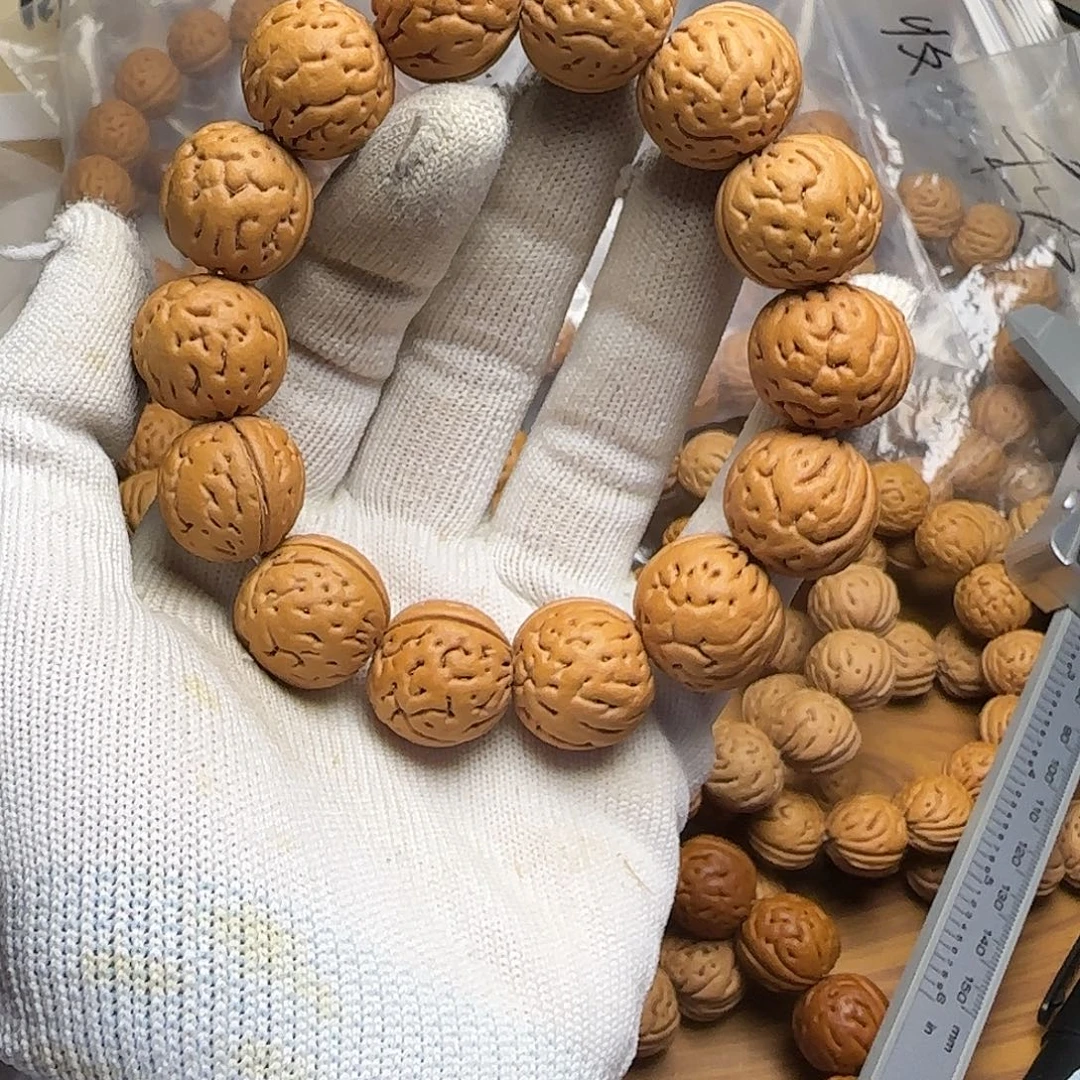 安***安桃木盘锦肉球18尺寸