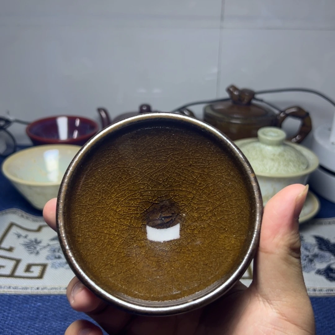 建阳建盏喝茶主人杯