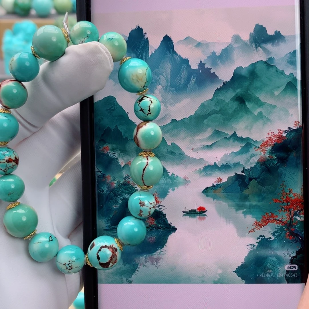 绿松石未镶嵌珠宝奇石