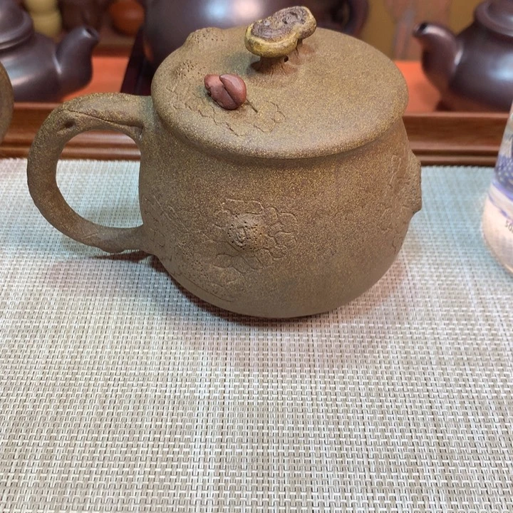 紫砂茶壶凹****音宜兴原矿