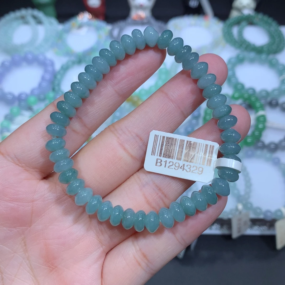 翡翠未镶嵌手串天然