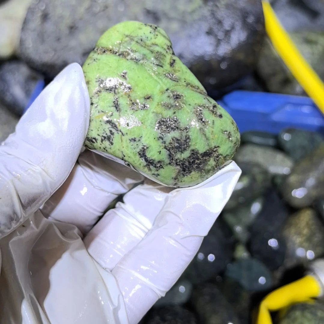 战***说木藏玉药王石原石一个