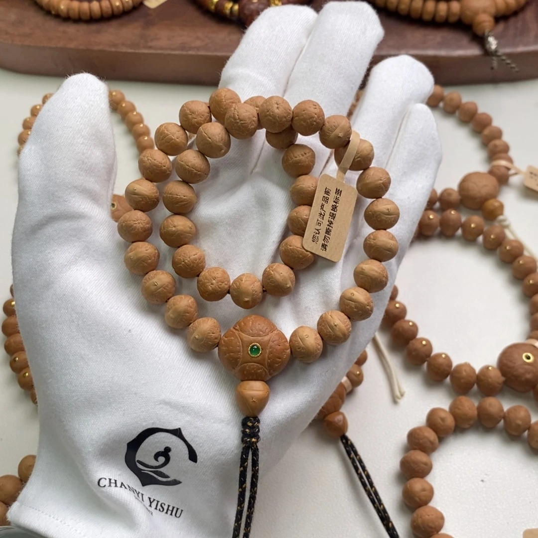 吊坠凤眼菩提11-11.2mm盖世36颗籽双圈手持