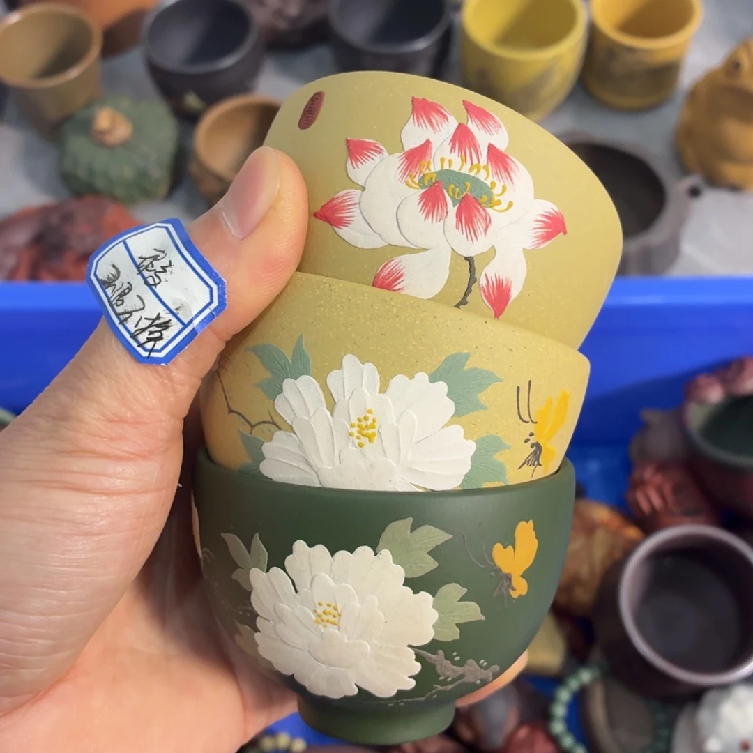 茶杯紫砂瑕疵不退不换介意勿拍