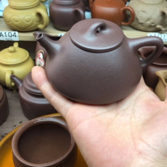 茶壶紫砂紫泥子冶170豪升左右