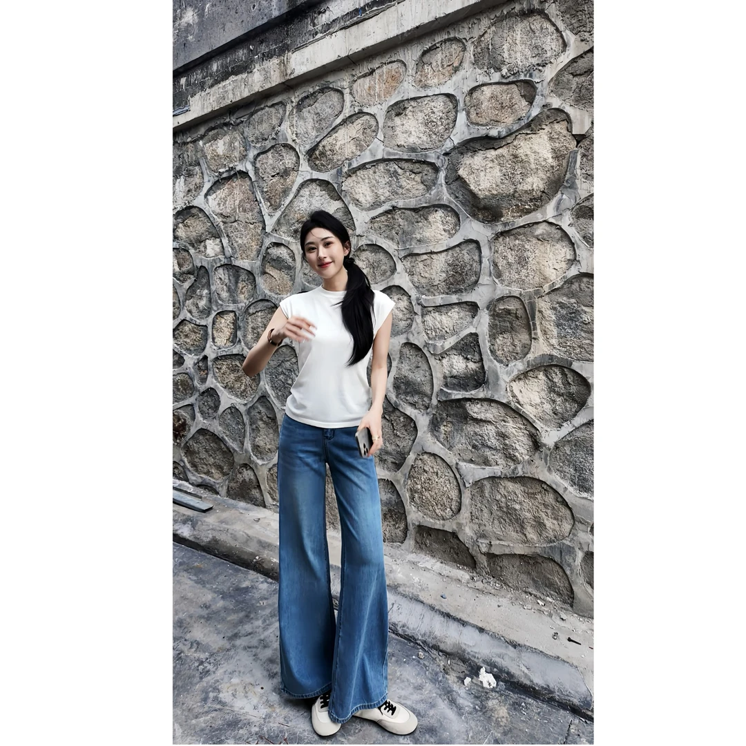 三沐草-2025-618福利-挪威蓝-夏超凉感-阔腿裤