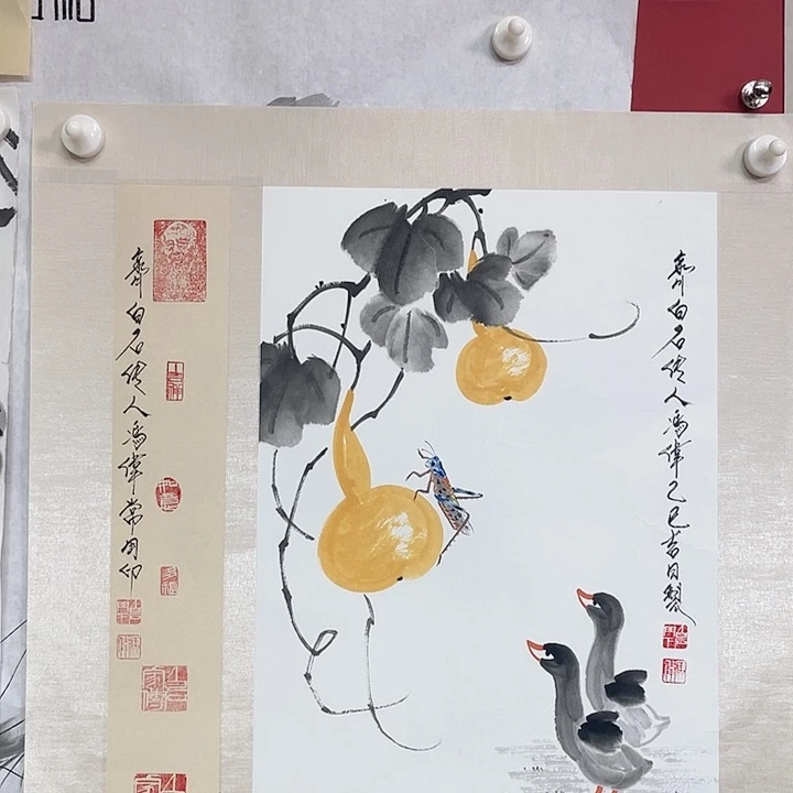 国画冯老师手绘作品