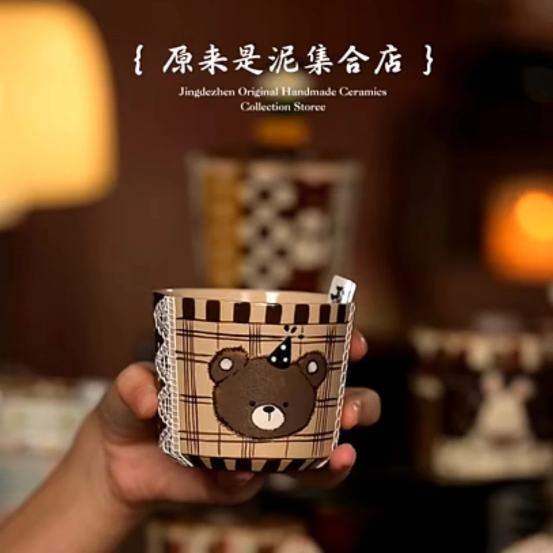 原来是泥原创手作杯子7843