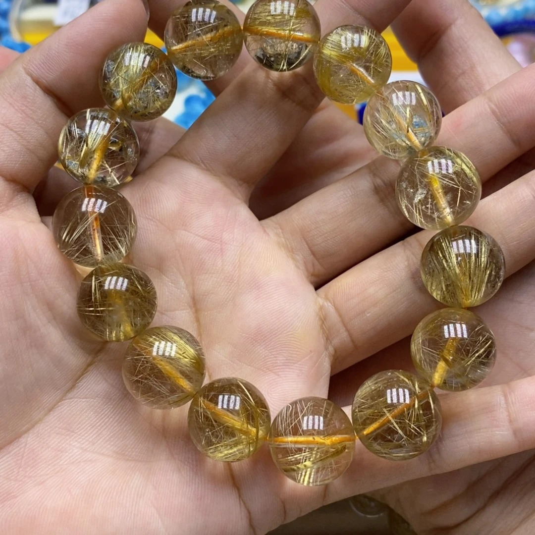 发晶手链未镶嵌手串