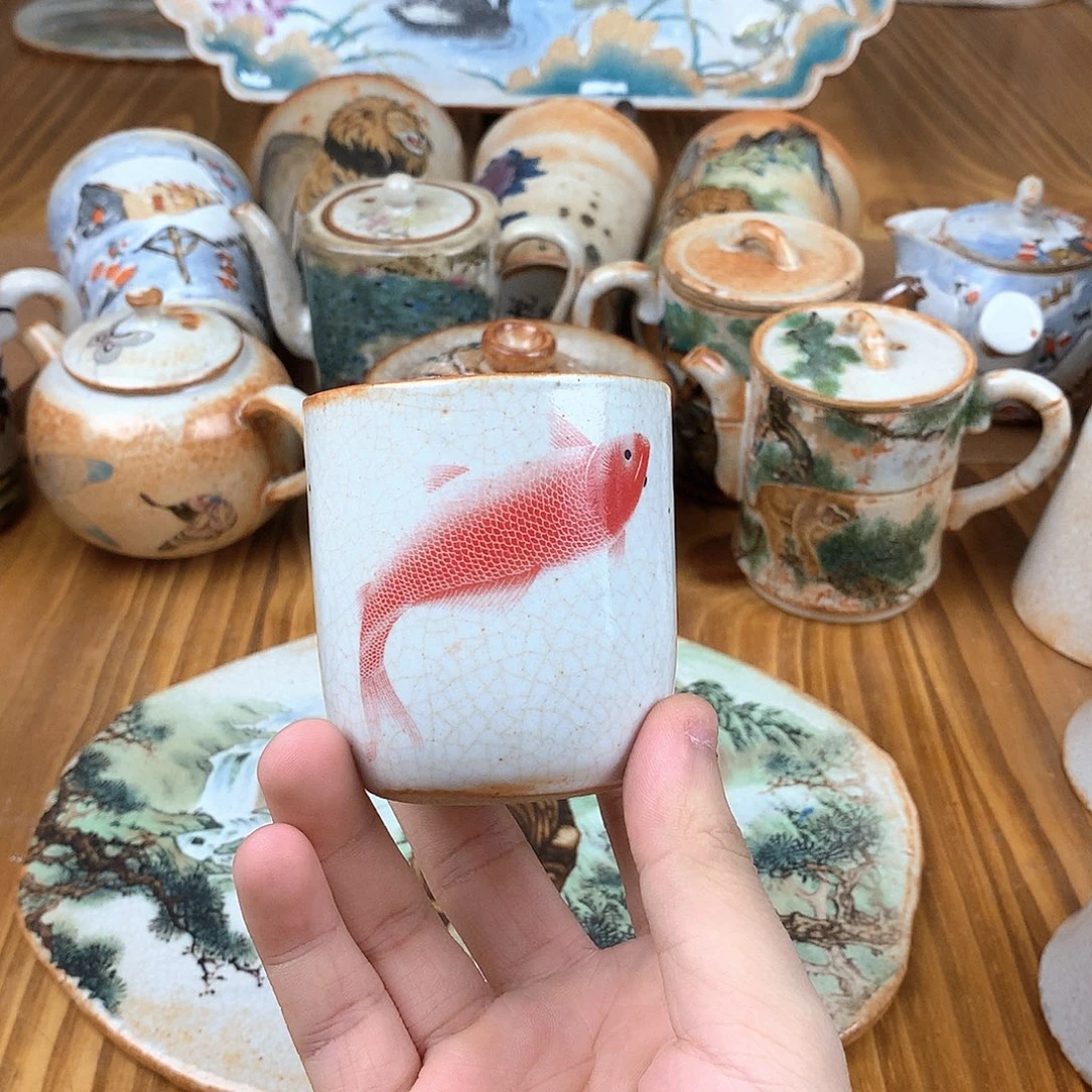 喵***贝杯景德镇陶瓷手作