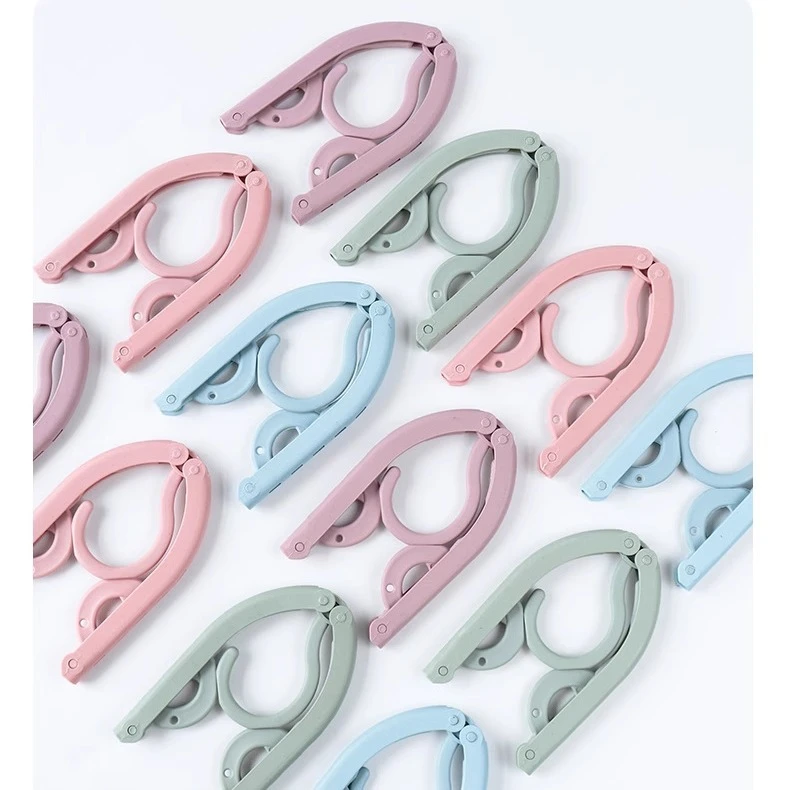 折叠晾衣架便携出差旅行开学必备晾衣架宿舍专用无痕旅行超级好物