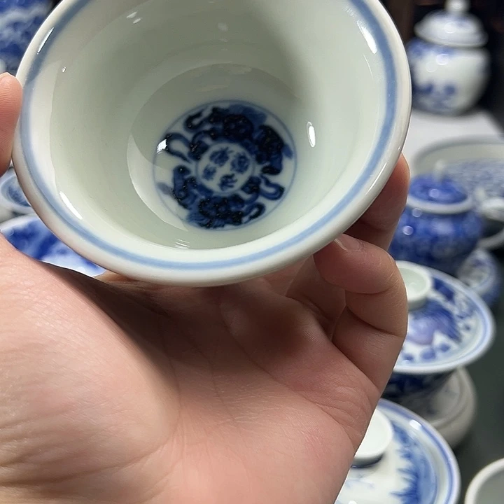 柴窑永乐压手狮子