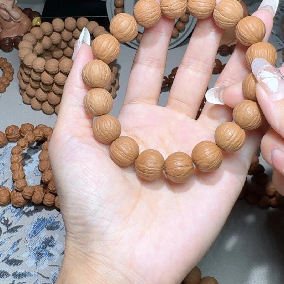 丶原皮原色原生态聚宝盆手串 15.0