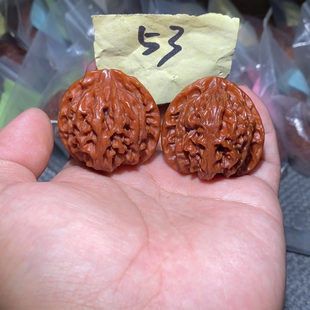 把件文玩核桃39原装苹果园