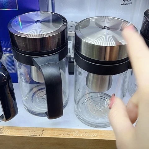 高硼硅玻璃盖子款如***嘟U129，钛银
