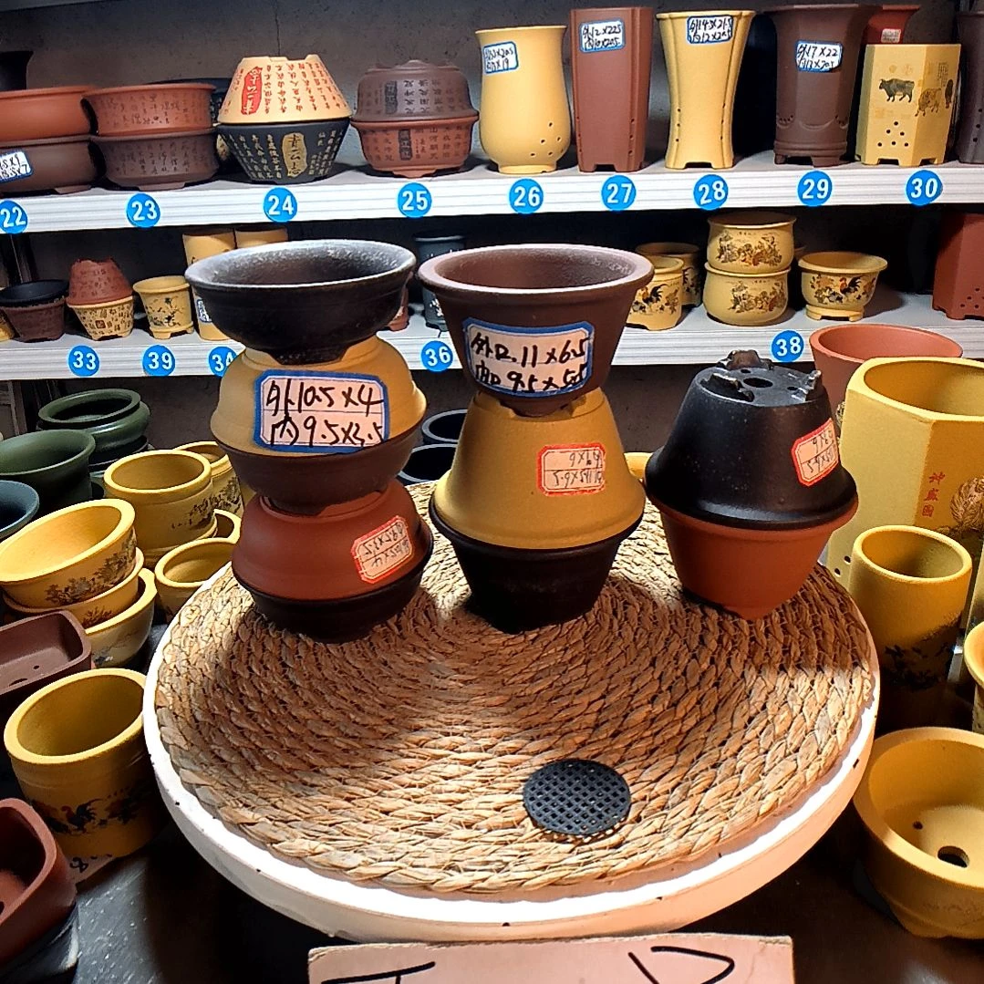 宜兴紫砂紫砂花盆花盆