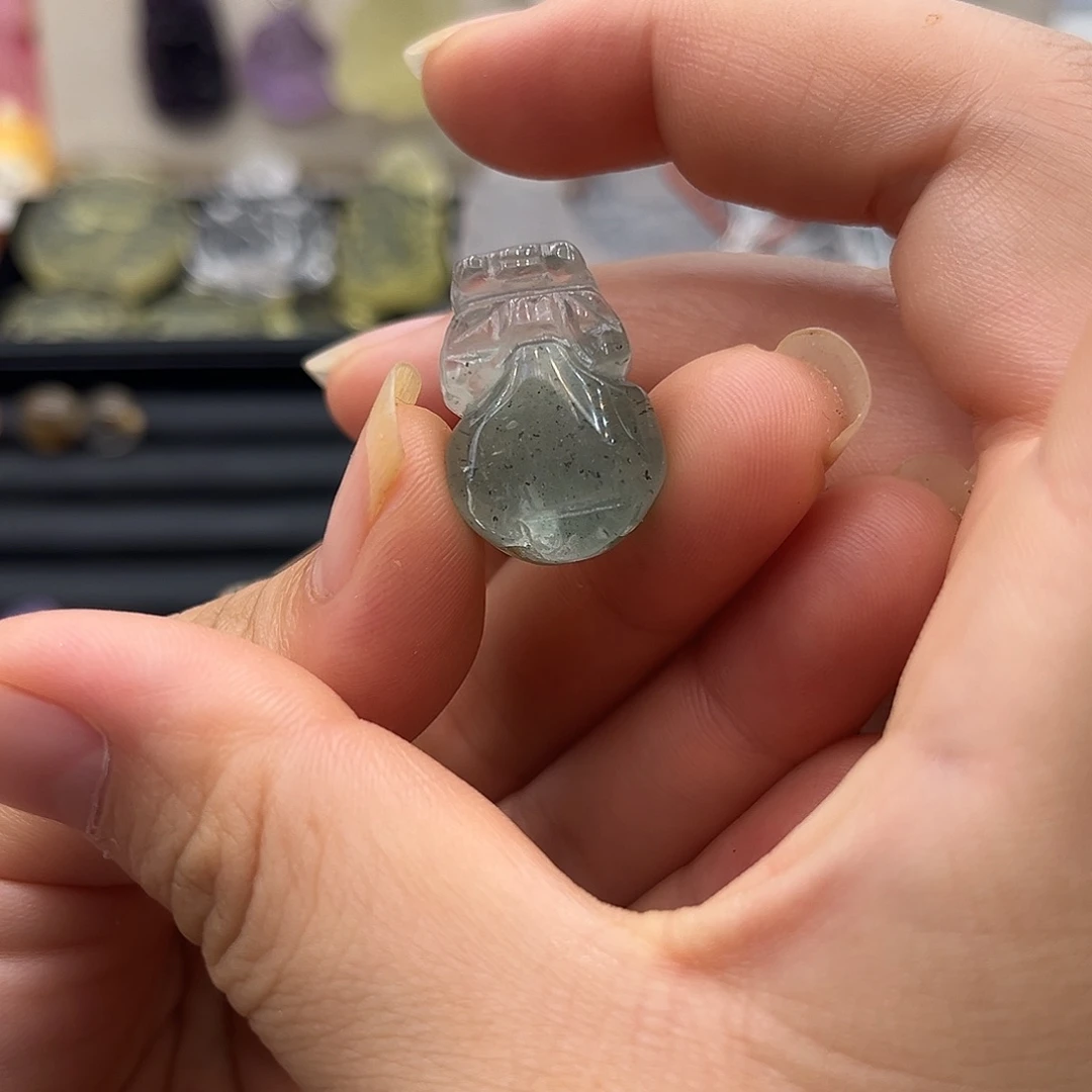 颈饰银S925镶嵌水晶幽灵貔貅108