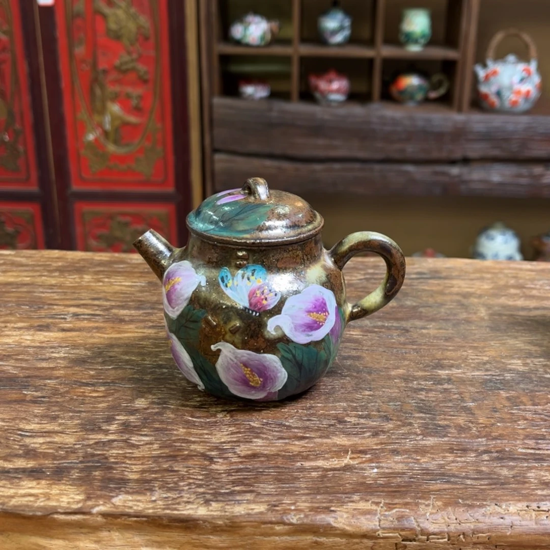 景德镇柴烧手工手绘陶瓷