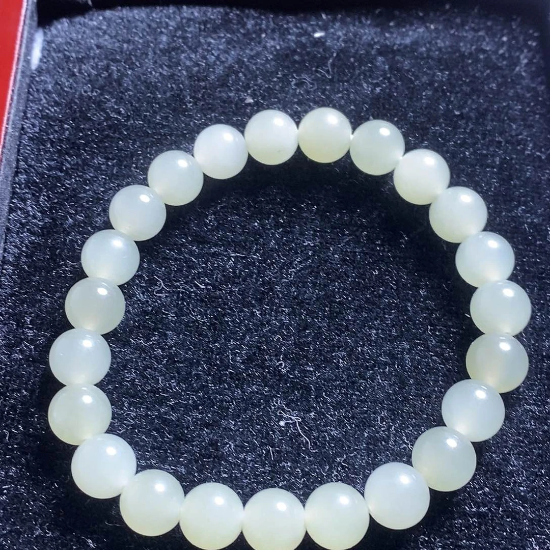 和田玉未镶嵌手串