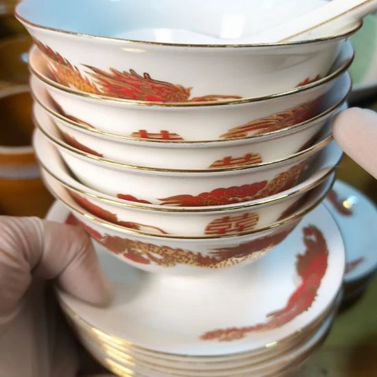 用***0瓷片磁州窑五厂盘碗壶杯有瑕疵