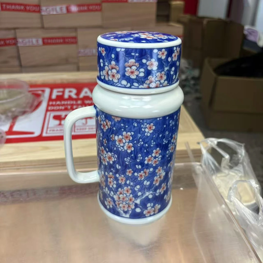 秋香茶具 冰梅焖茶壶小暖壶功夫茶具陶瓷泡茶壶-6193-0824